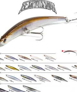 O.S.P Leurre De Surface|Leurre Pêche En Mer^Leurre de surface Bent minnow