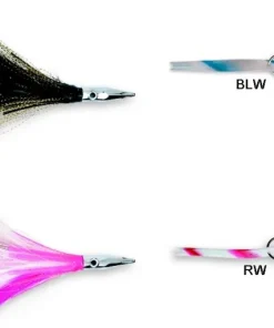 WILLIAMSON Leurre de Traîne Diamond Jet Feather with Sonic Strip 12,7 cm