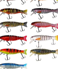 DAM Leurre flottant articulé Effzett Viper - 135mm - 29gr