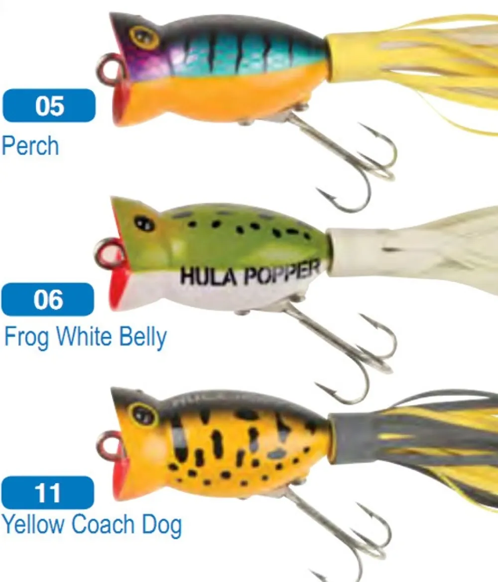 FLASHMER Leurre Hula Popper 44 mm| Leurres|Leurres Carnassier
