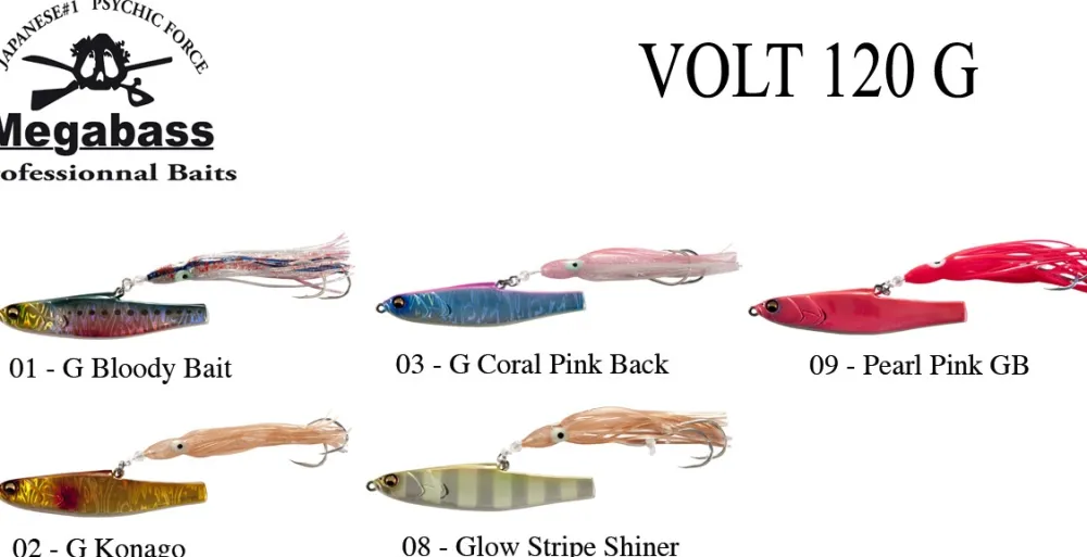 MEGABASS Leurre Madai Volt 120