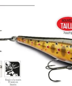 RAPALA Leurre BX Minnow 7 cm 7 gr