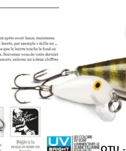 RAPALA Leurre Perche|Leurres Carnassier^Leurre Countdown 9 cm 12 gr