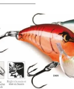 RAPALA Leurres Truite|Leurres Carnassier^Leurre Mini Fat Rap 3 cm 4 gr