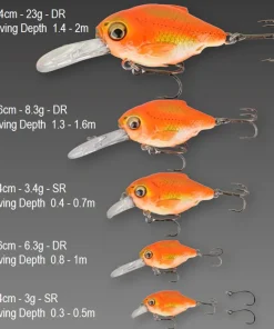 SAVAGE GEAR Leurre 3D Crucian Crank 6,4 cm 23 g| Leurres|Leurres Carnassier