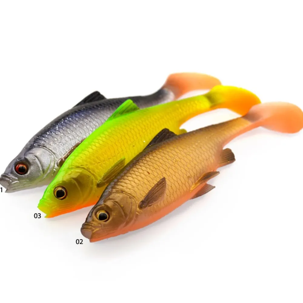 SAVAGE GEAR Leurre 3D LB Roach Paddle Tail 12,5 cm