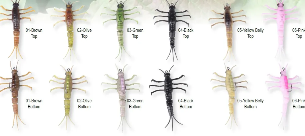 SAVAGE GEAR Leurre insecte Nymphe 5 cm 2,5 gr