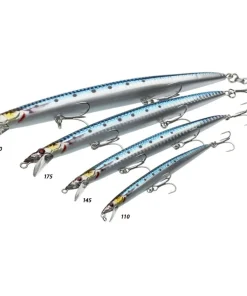 SAVAGE GEAR Leurre Pêche En Mer|Poissons Nageurs^Leurre Sandeel jerk minnow 175 sinking