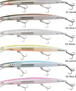 SAVAGE GEAR Leurre Sandeel Jerk Minnow 17,5 cm