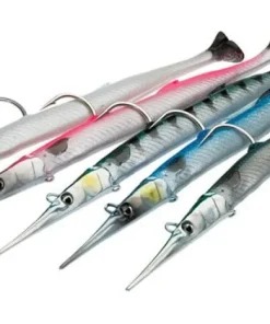 SAVAGE GEAR Leurre Souple Salt 3D Needlefish pulse tail 2+1