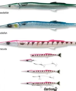 SAVAGE GEAR Leurre Souple Salt 3D Line Thru Needlefish pulse tail 2+1