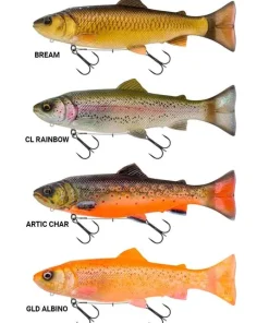 SAVAGE GEAR Leurre souple 3D Line Thru Pulsetail Trout