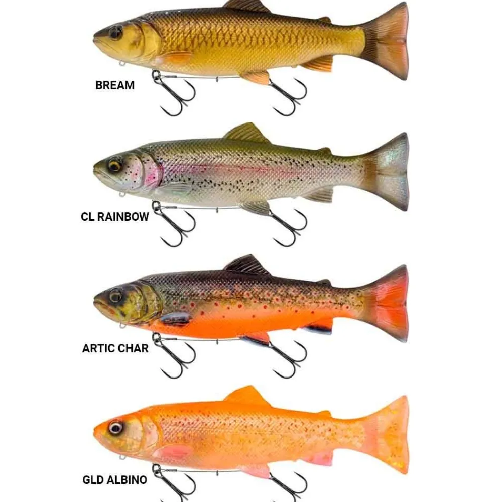 SAVAGE GEAR Leurre souple 3D Line Thru Pulsetail Trout