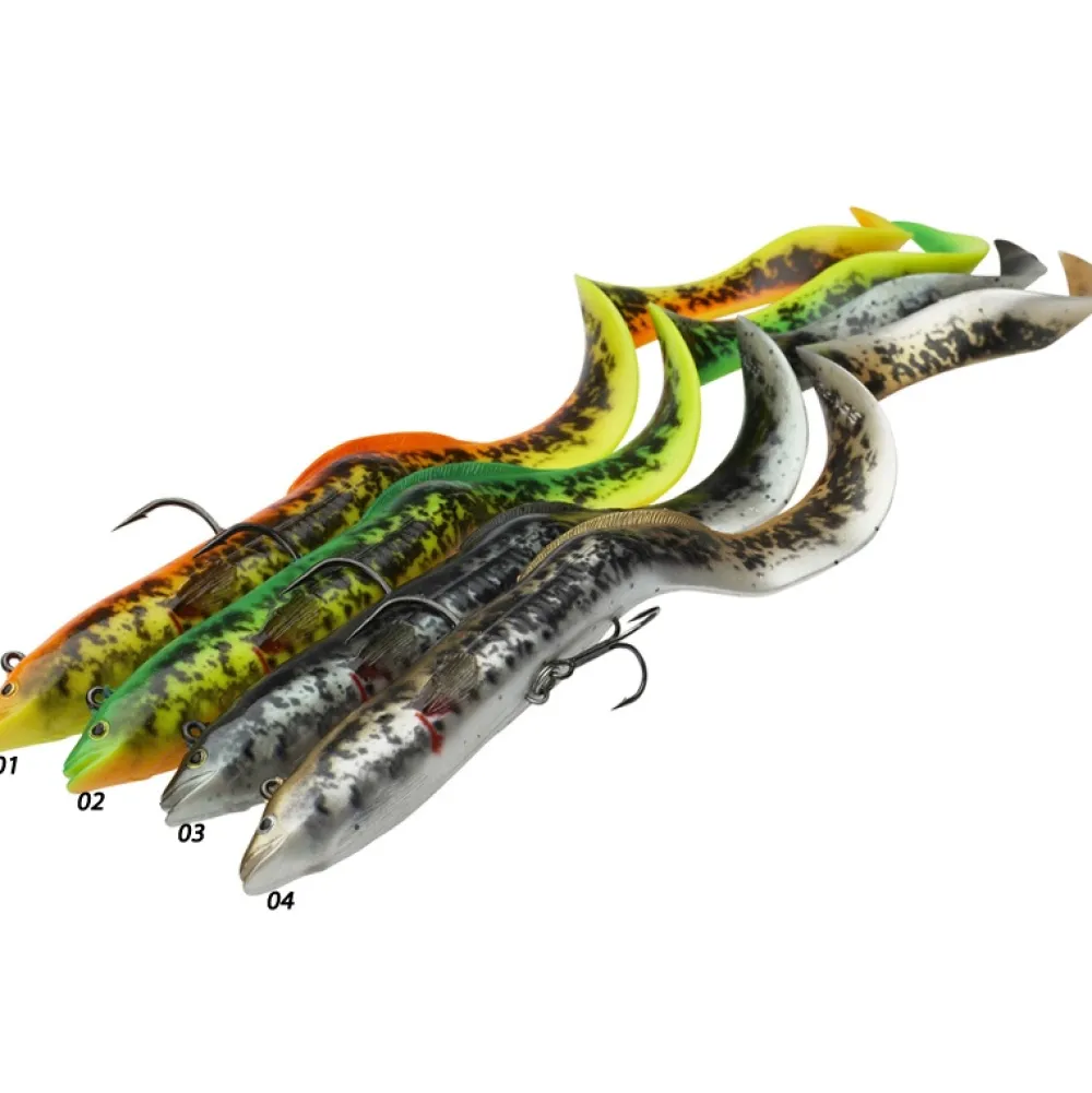 SAVAGE GEAR Leurre souple 4D Reel EEL