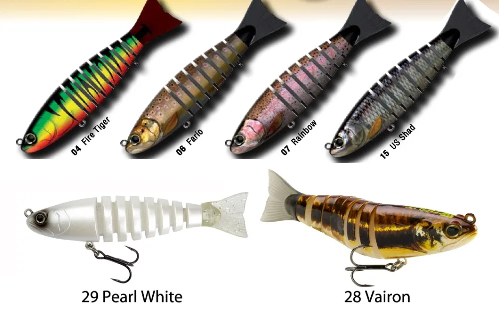 BIWAA Leurre Swimbaits Sinking S'Trout 3,5 - 9 cm 8 gr| Leurres Truite|Leurres