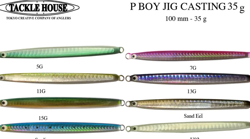 TACKLE HOUSE Leurre P Boy Jig Casting 35