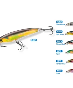YO-ZURI Poissons Nageurs|Leurres Truite^Leurre 3DR Minnow 7 cm 7 gr