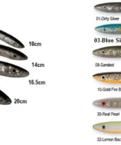 SAVAGE GEAR Leurre Bar|Leurre Souple^Leurres Sandeel Slug's 20 cm Savagear
