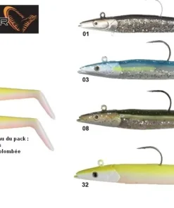 SAVAGE GEAR Leurres Souples Saltwater Sandeel 18 cm Savagear