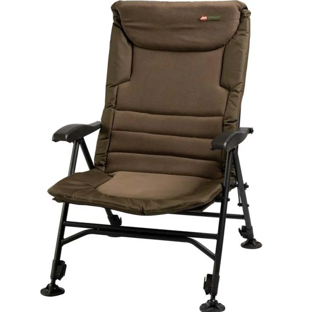 JRC Bivouac|Level Chair^Levelchair Defender II Relaxa Recliner Arm Chair