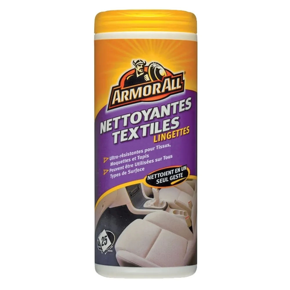 ARMORALL Lingettes spécial Textiles boite de 30 lingettes