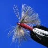 TEKLON Mouches Montées^Lot de 2 Mouches cul de canard Brown Spinner