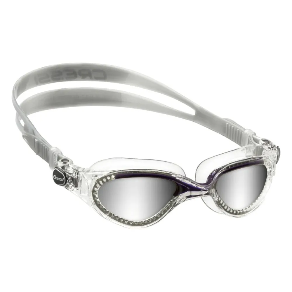 CRESSI SWIM Lunette De Natation Adulte^Lunette de natation Cressi Flash Clear/Blue mirror Lens