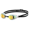 ARENA Lunettes de natation Air-Speed Mirror - Yellow copper white