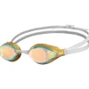 ARENA Lunette De Natation Adulte^Lunettes de natation Air-Speed Mirror - Yellow copper gold multi