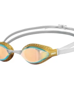 ARENA Lunette De Natation Adulte^Lunettes de natation Air-Speed Mirror - Yellow copper gold multi