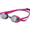 ARENA Lunettes de natation Python Junior Mirror - Silver shoking pink plum