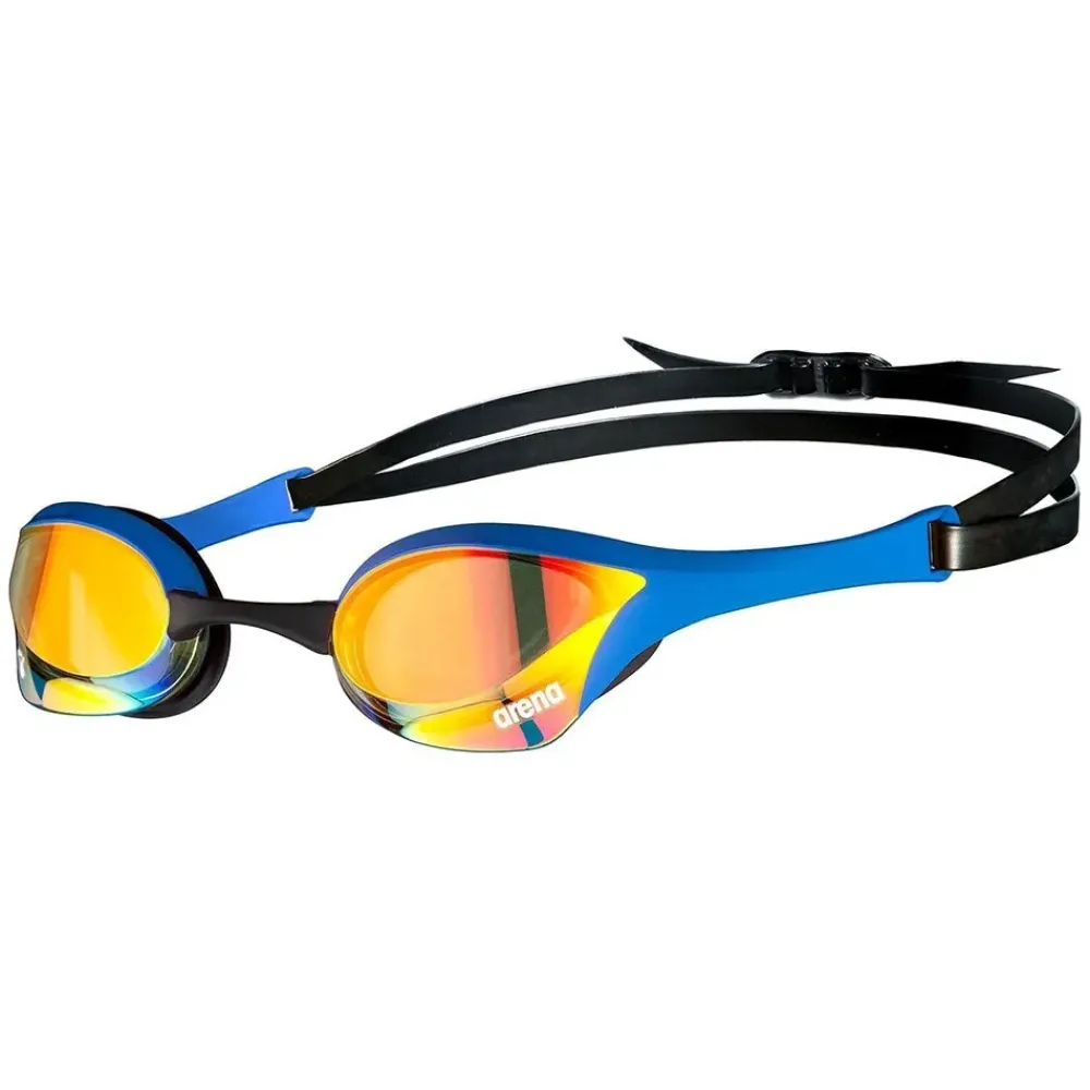 ARENA Lunettes de natation Cobra Ultra Swipe Mirror - Yellow copper blue