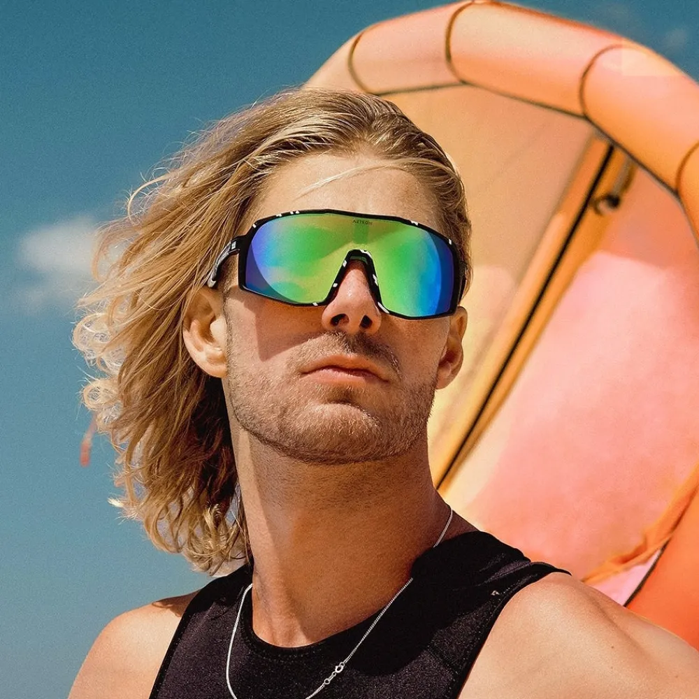AZTRON Lunettes de soleil polarisées Flottantes Thunder