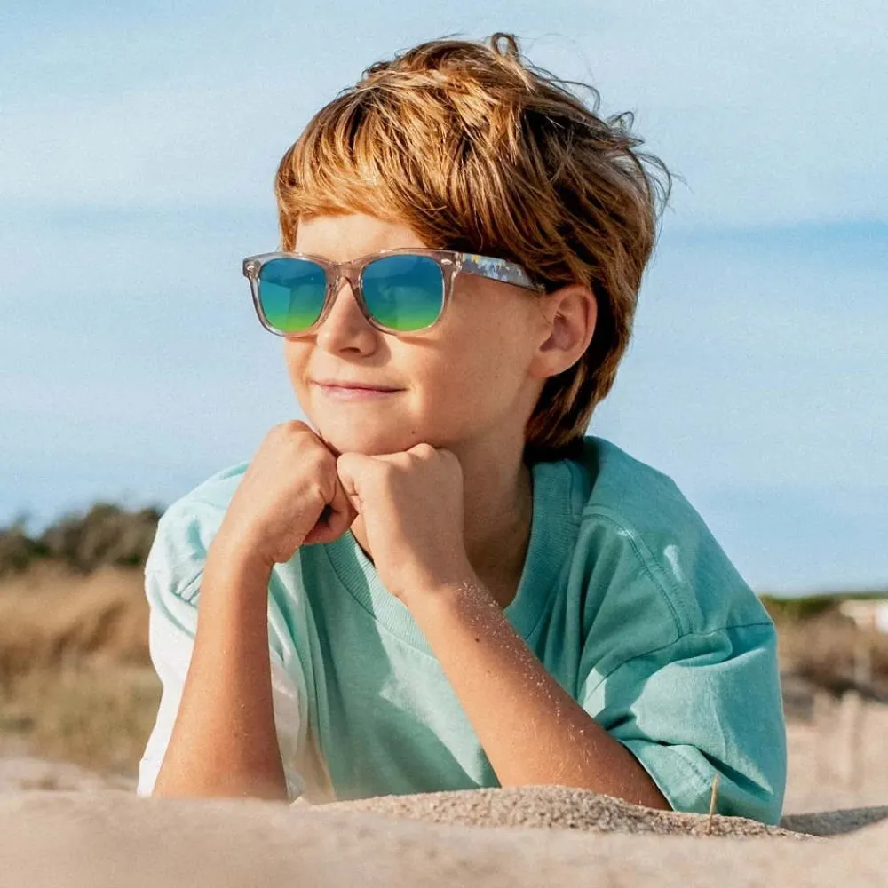AZTRON Lunette De Soleil|Lunette^Lunettes de soleil polarisées Flottantes Solar enfant de 5 à 10 ans