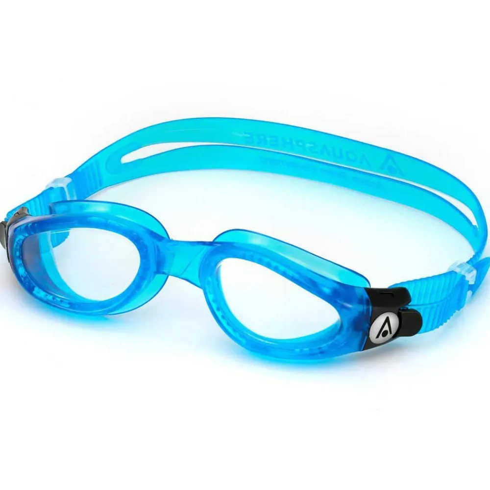AQUA SPHERE Lunettes natation Aquasphere Kaiman - Transparent / Bleu Clair