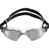 AQUA SPHERE Lunettes natation Aquasphere Kayenne Pro - Effet Miroir Argenté
