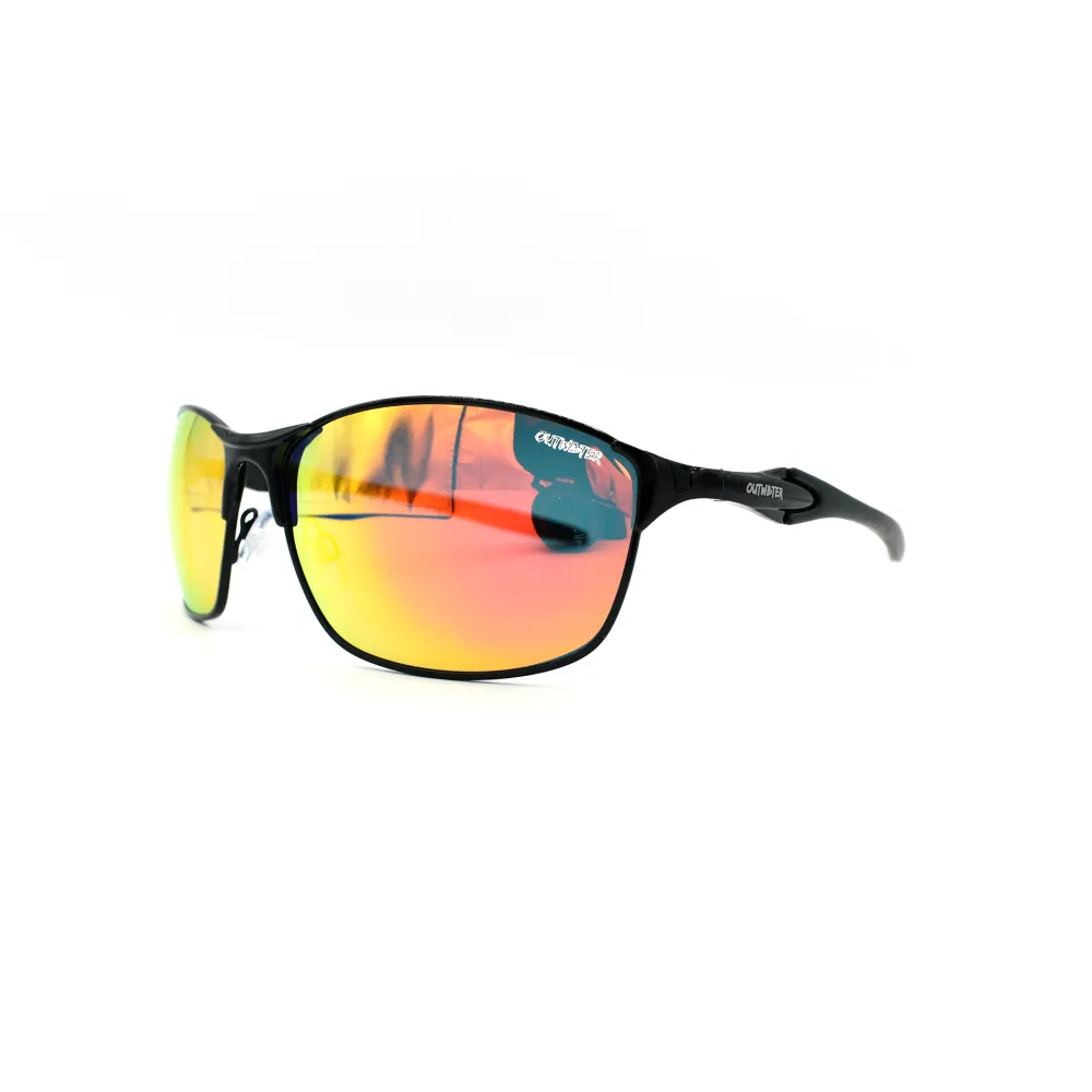 OUTWATER Lunettes Polarisantes Meta - Flash ruby