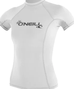 O'NEILL Lycra femme manches courtes Basic Skins  Blanc