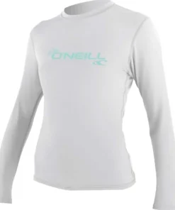 O'NEILL Lycra / Rashguard|Lycra / Rashguard^Lycra femme manches Longue Basic Skins Sun Shirt Blanc