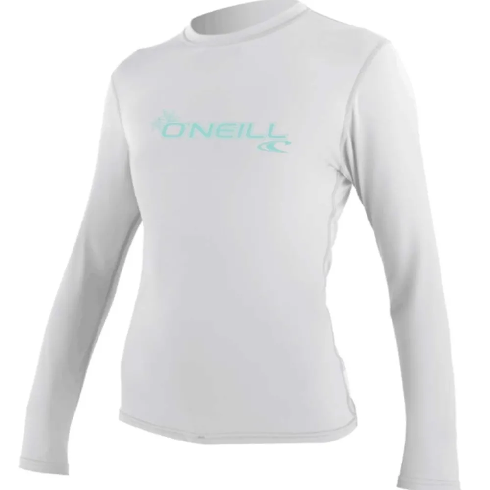 O'NEILL Lycra / Rashguard|Lycra / Rashguard^Lycra femme manches Longue Basic Skins Sun Shirt Blanc