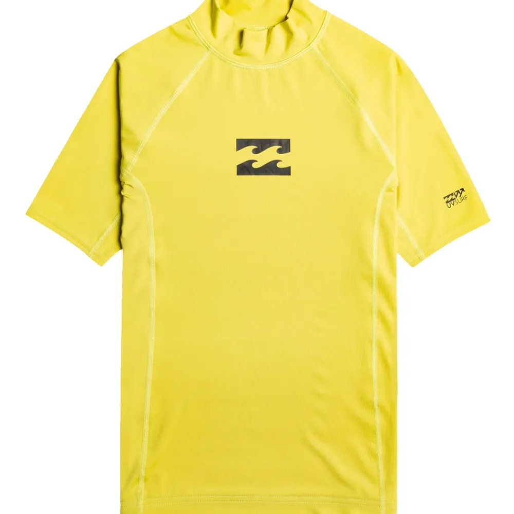 Enfant BILLABONG Lycra manches courtes enfants All Days Acid Green