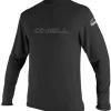 O'NEILL Lycra / Rashguard^Lycra rashguard homme manches longues Basic Skins Noir