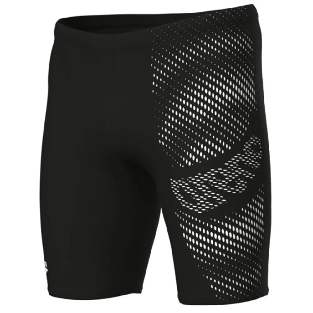 Homme ARENA Maillot de bain Jammer Distortion Homme - Black white