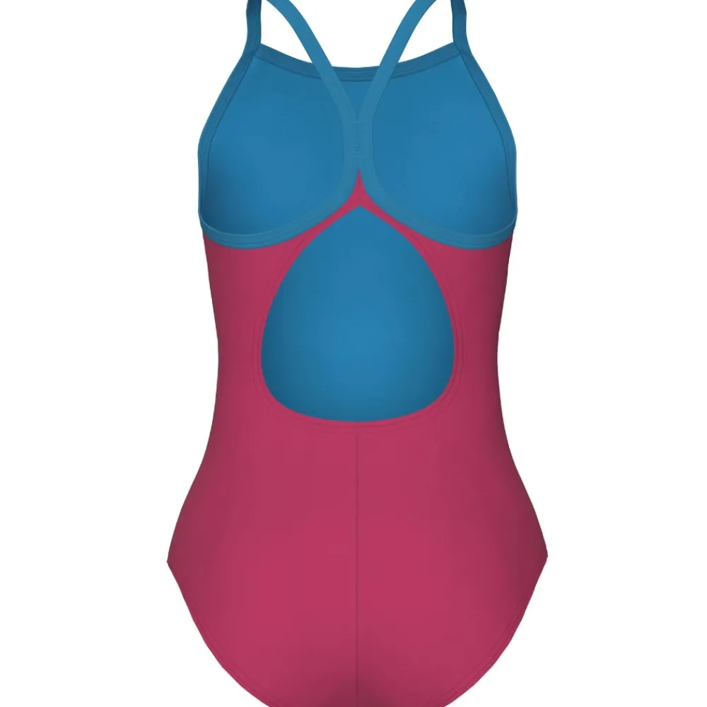 Enfant ARENA Maillot de bain Junior Light drop solid Rose