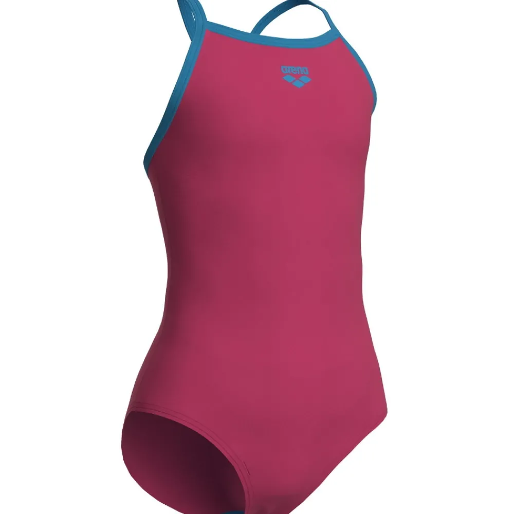 Enfant ARENA Maillot de bain Junior Light drop solid Rose