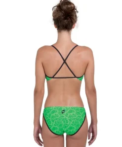 Femme FLUYD Maillot de Bain Bikyni - Femme - Acid Green