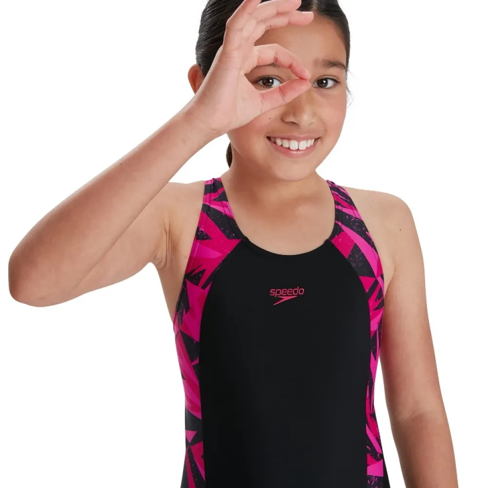 SPEEDO Maillot De Bain Natation Femme^Maillot de bain Hyper Boom Splice Muscleback Black/Electric Pink/Ecstatic