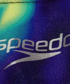 SPEEDO Maillot De Bain Natation Femme^Maillot de bain Placement Digital Powerback Black/Chroma Blue/Aquarium