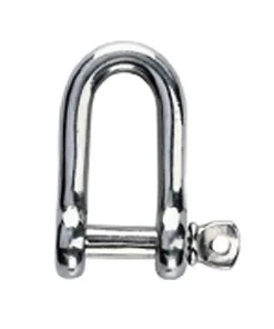 PLASTIMO Manille Bateau^Manille droite inox
