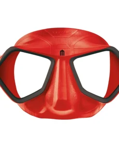 OMER Masque D'Apnée^Masque chasse sous marine Wolf - Red